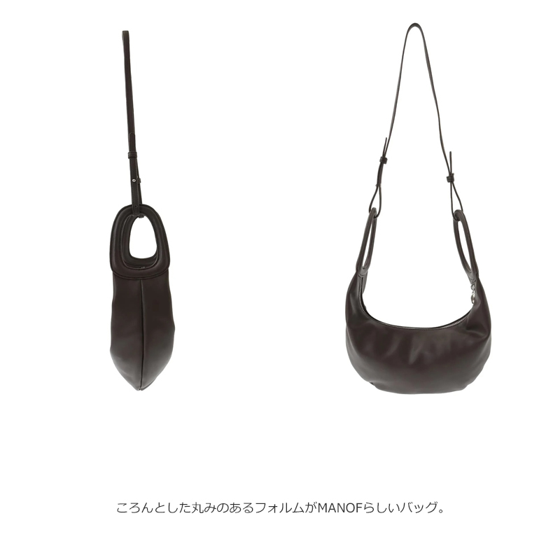 MANOF(ޥΥ) HANDLE MOON BAG