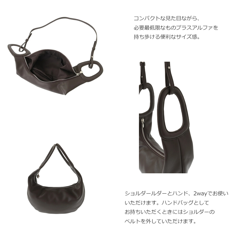 MANOF(ޥΥ) HANDLE MOON BAG