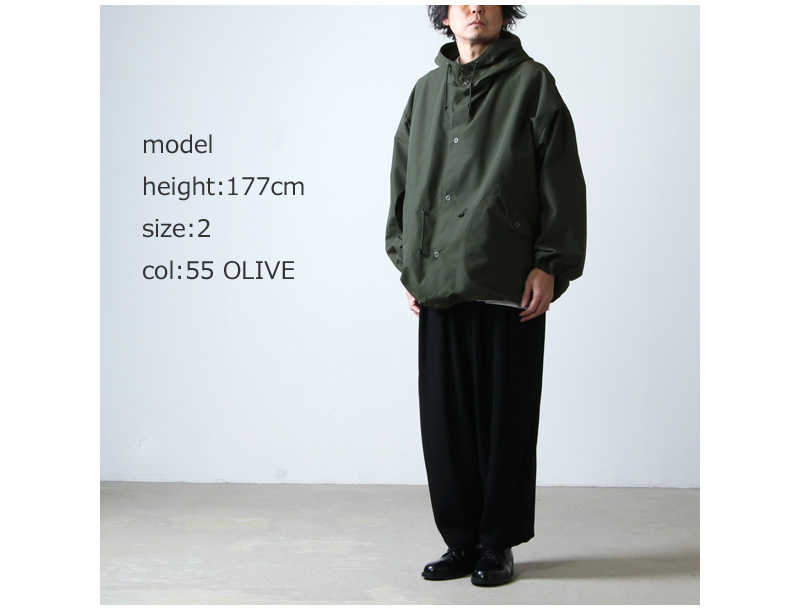 専門店の安心の1ヶ月保証付 marka RECYCLE 60/40 CLOTH SNOW PARKA