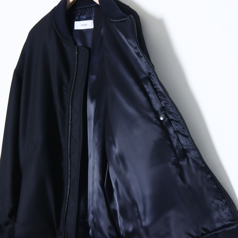 marka (マーカ) PUFFED BOMBER JACKET / パフボンバージャケット