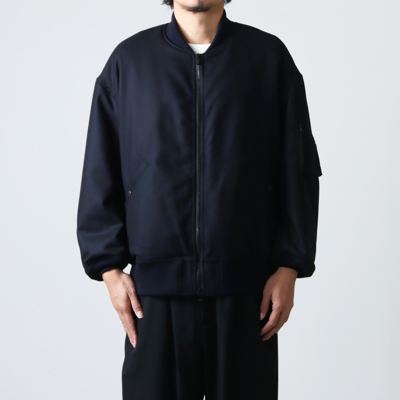 アウトレット 美品 marka PUFFED BOMBER JACKE マーカ ma-1