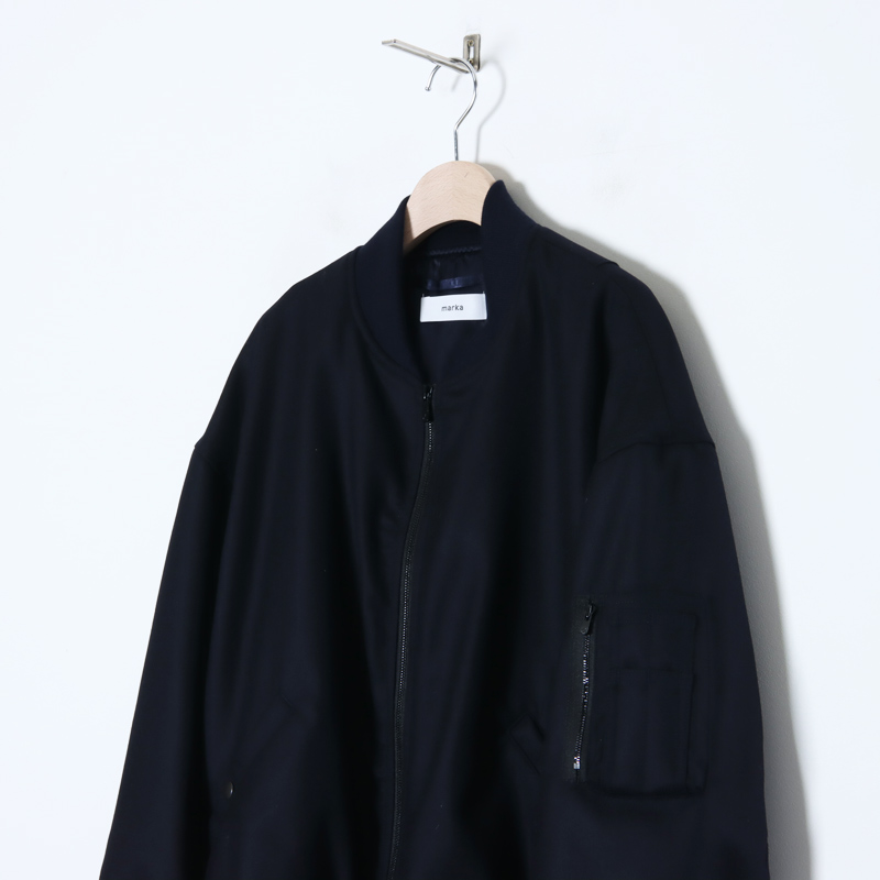 marka PUFFED BOMBER JACKET パフボンバージャケット - ブルゾン