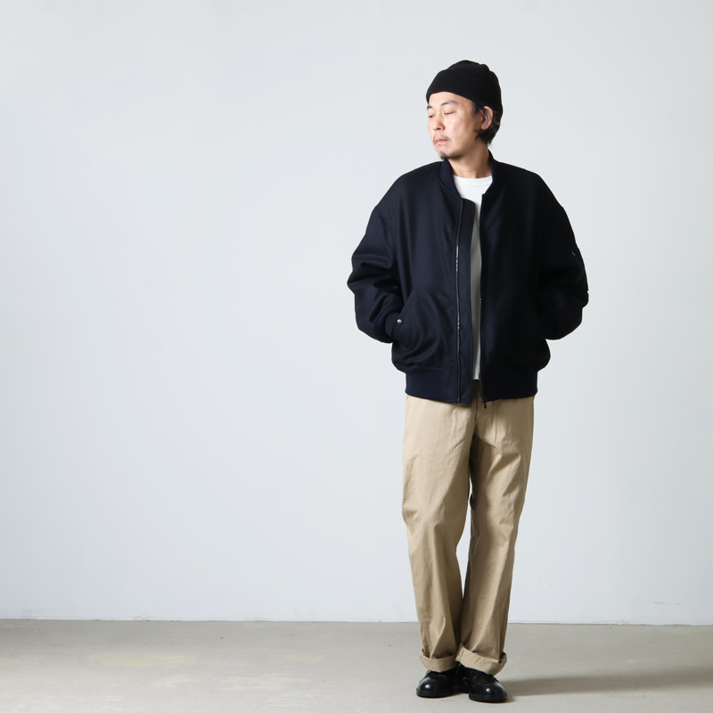 marka (マーカ) PUFFED BOMBER JACKET / パフボンバージャケット