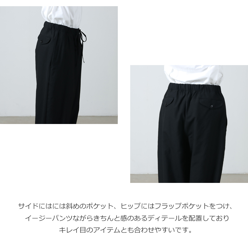 marka(ޡ) COCOON WIDE EASY PANTS