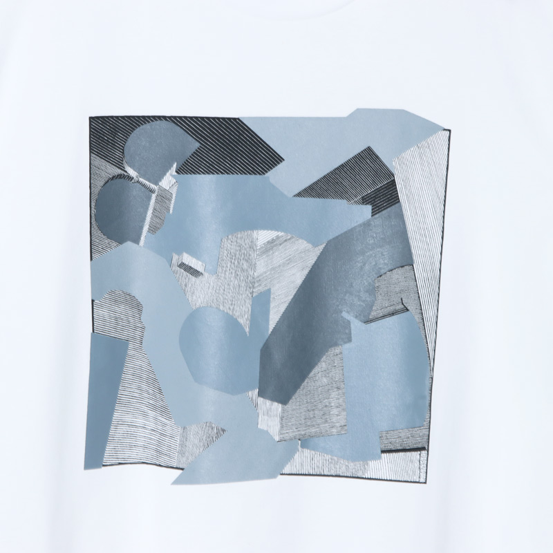 marka(ޡ) PRINT TEE - FINE LINES -