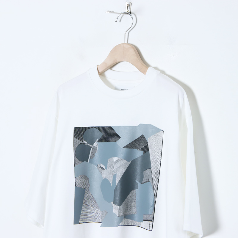 marka(ޡ) PRINT TEE - FINE LINES -