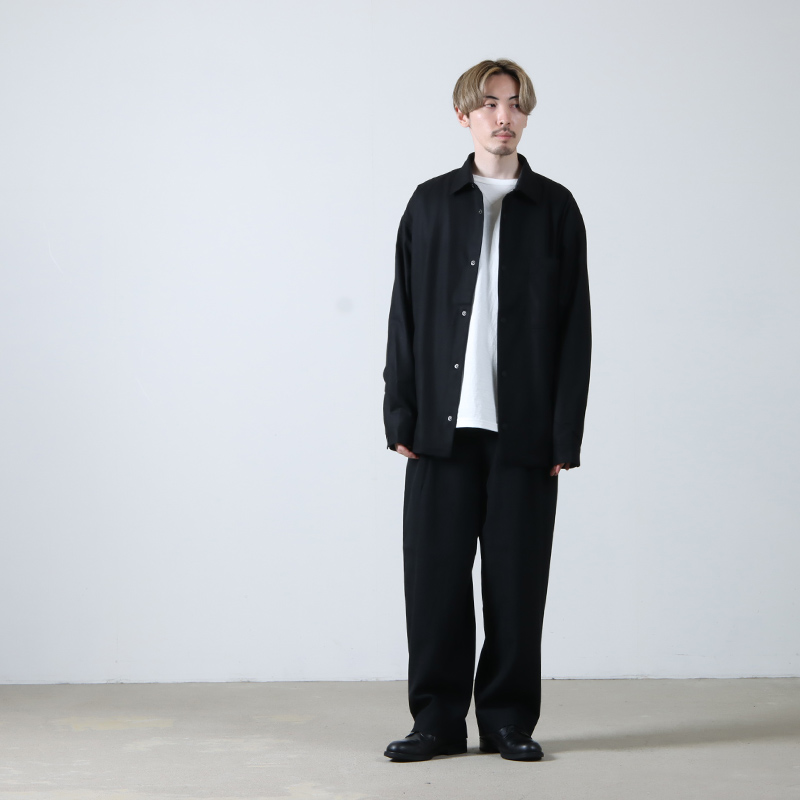 marka(ޡ) OFFICER PANTS 2TUCK WIDE