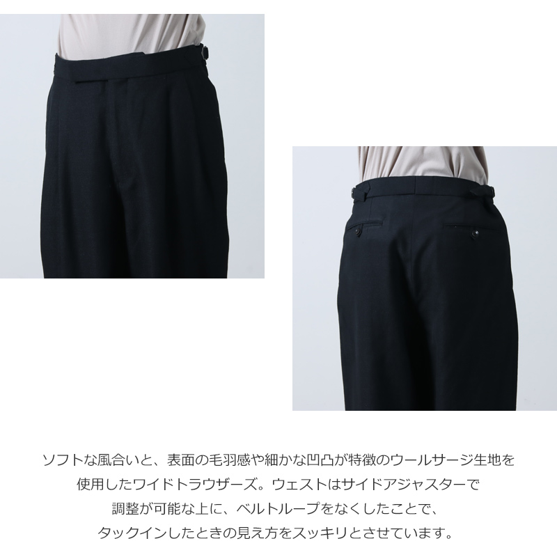 marka(ޡ) OFFICER PANTS 2TUCK WIDE