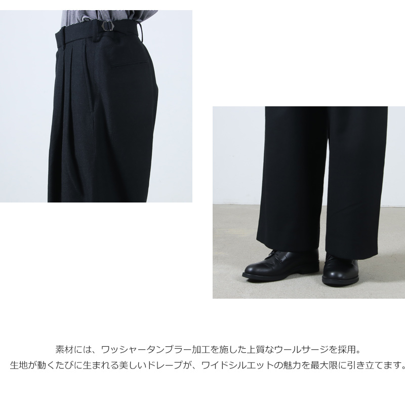 marka(ޡ) TWO TUCK BAGGY TROUSERS