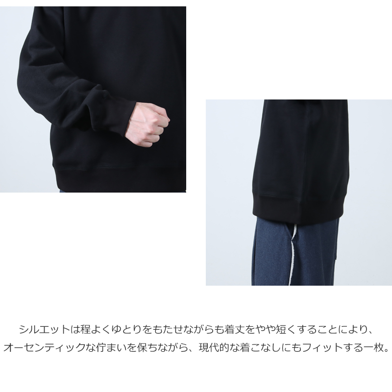 marka(ޡ) RAGLAN CREW NECK