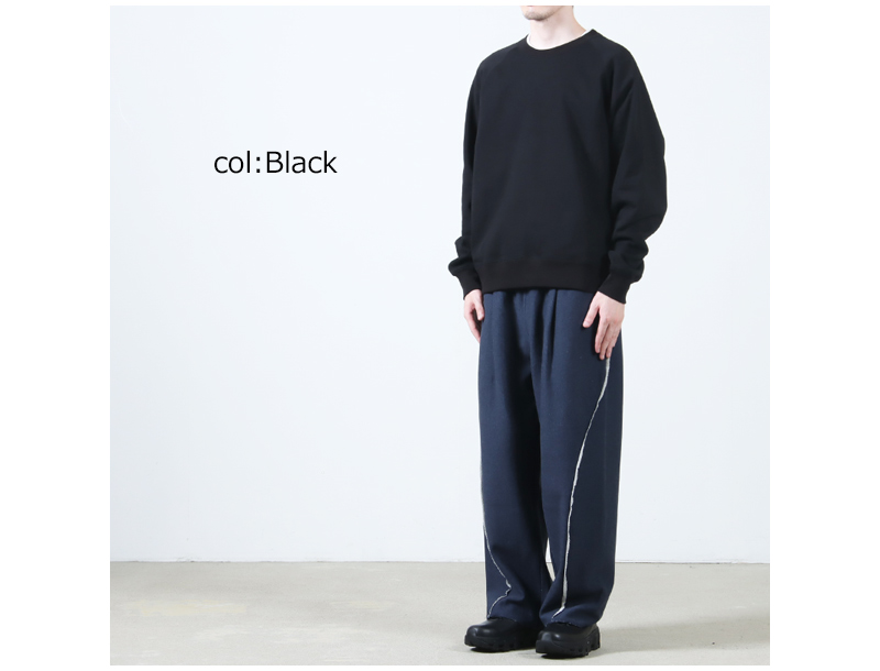 marka(ޡ) RAGLAN CREW NECK