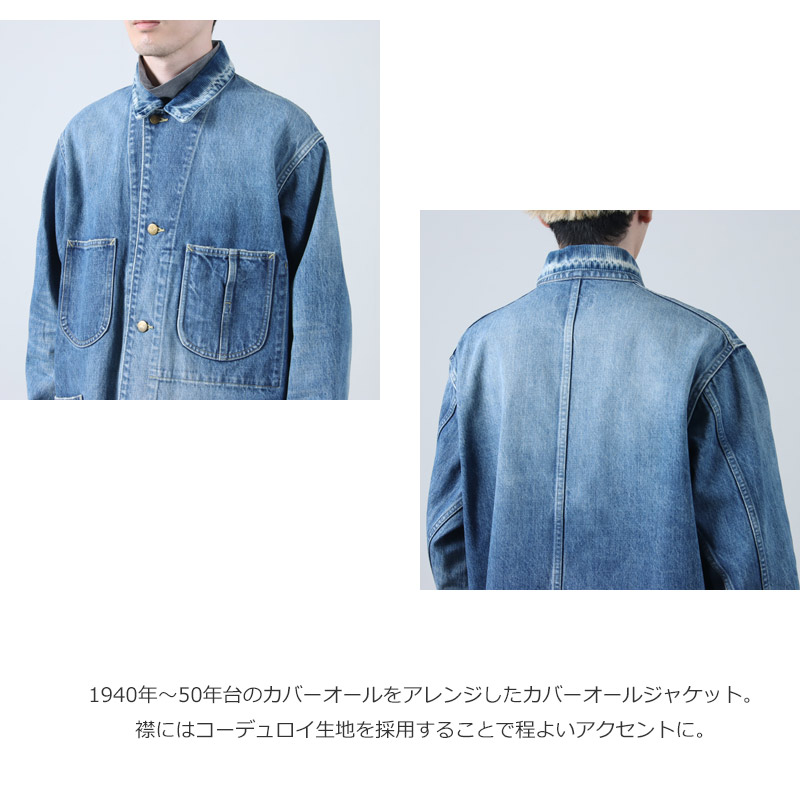 marka(ޡ) Coverall Jacket  UsedWashed