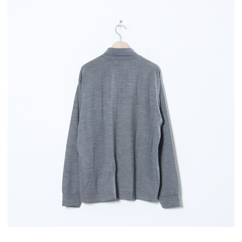 marka(ޡ) TWO BUTTON POLO L/S TEE