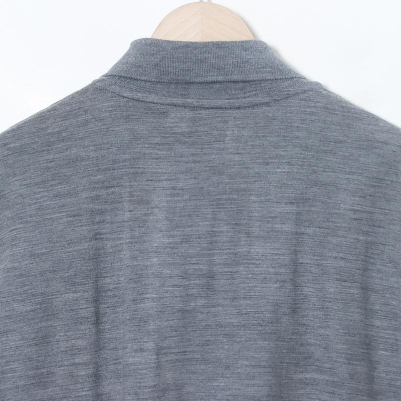 marka(ޡ) TWO BUTTON POLO L/S TEE