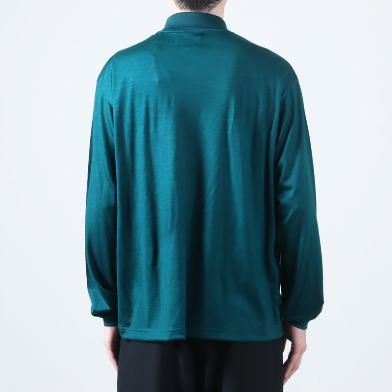 marka(ޡ) TWO BUTTON POLO L/S TEE