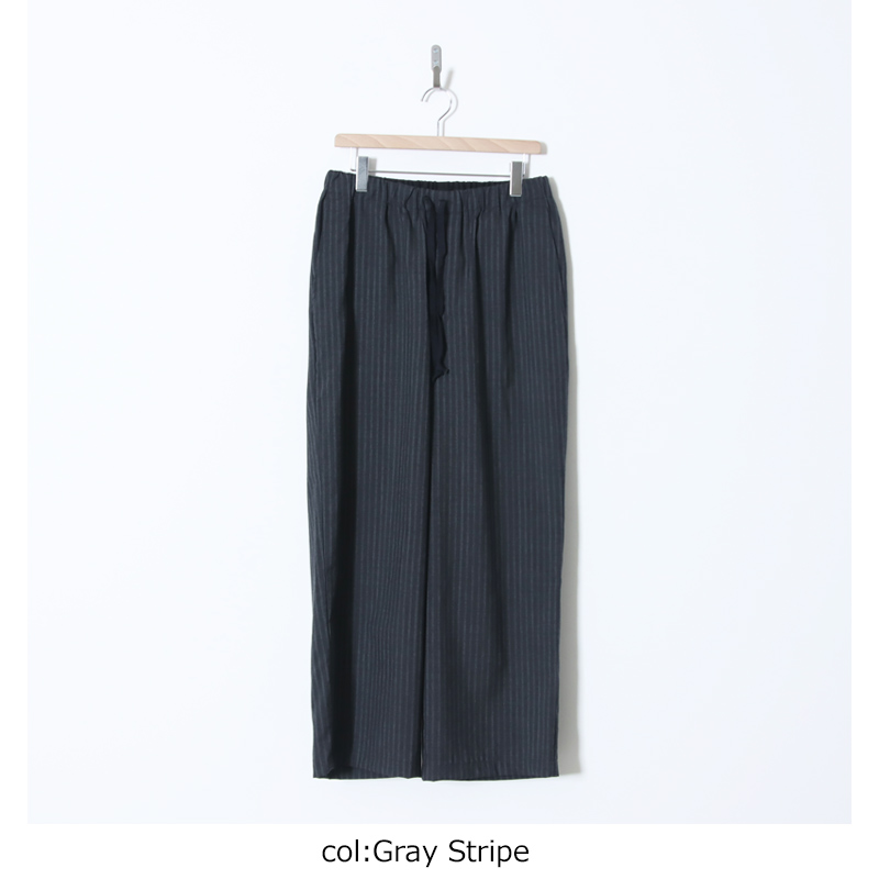 marka(�ޡ���) WIDE CYLINDER FIT EASY PANTS