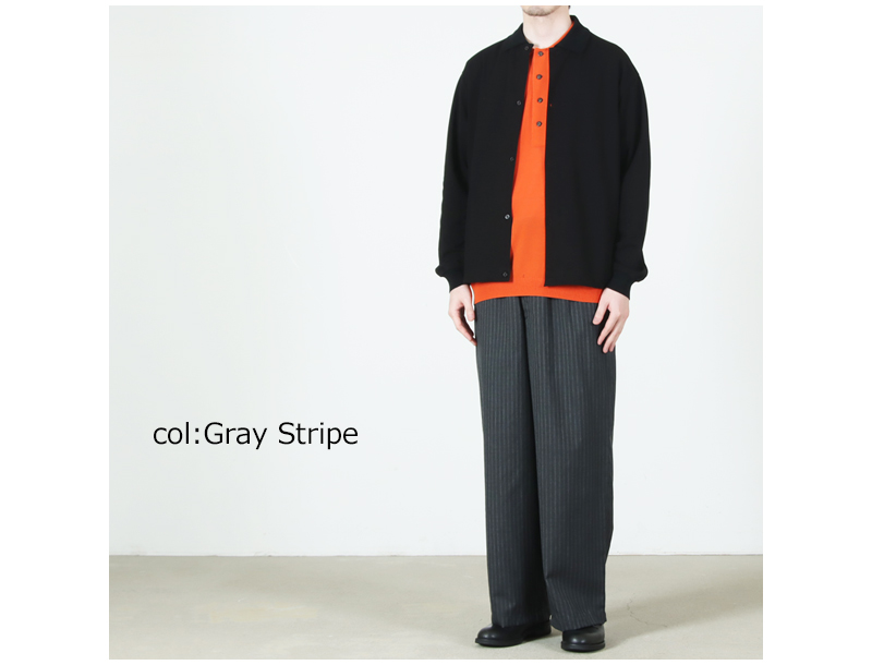 marka(�ޡ���) WIDE CYLINDER FIT EASY PANTS