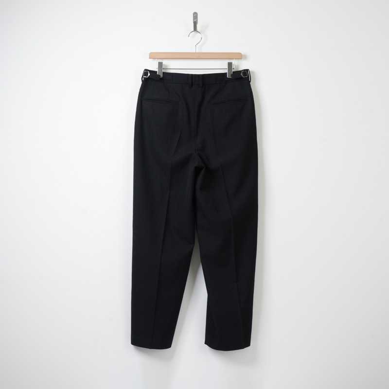 marka(�ޡ���) SINGLE PLEAT WIDE TROUSERS