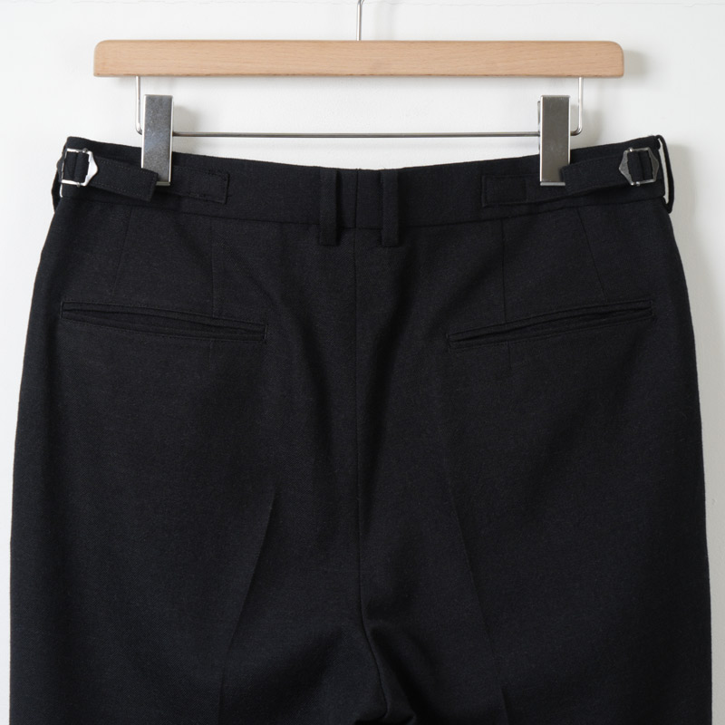 marka(�ޡ���) SINGLE PLEAT WIDE TROUSERS