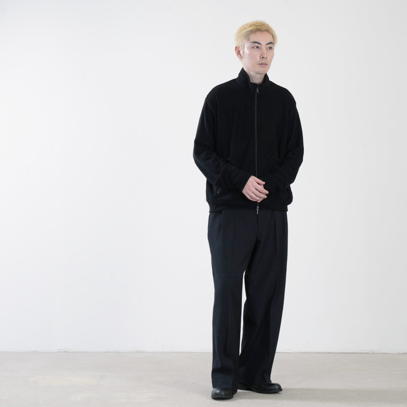 marka(�ޡ���) SINGLE PLEAT WIDE TROUSERS