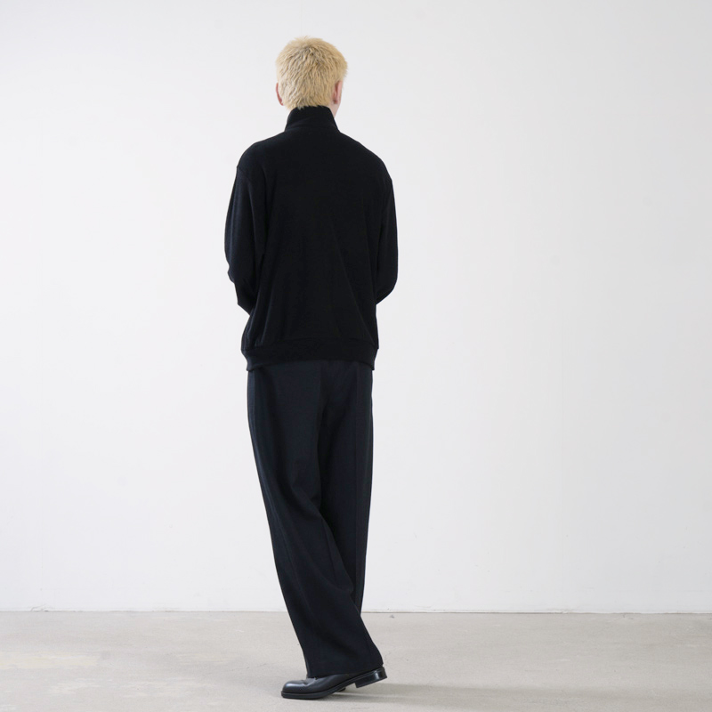 marka(�ޡ���) SINGLE PLEAT WIDE TROUSERS