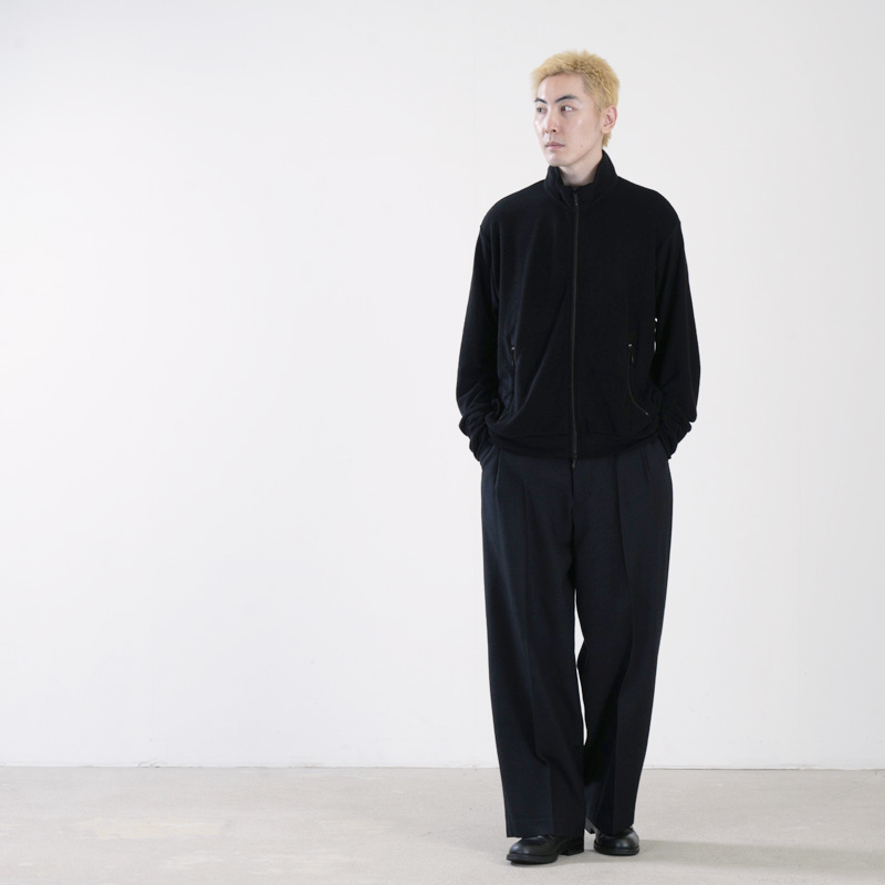 marka(�ޡ���) SINGLE PLEAT WIDE TROUSERS
