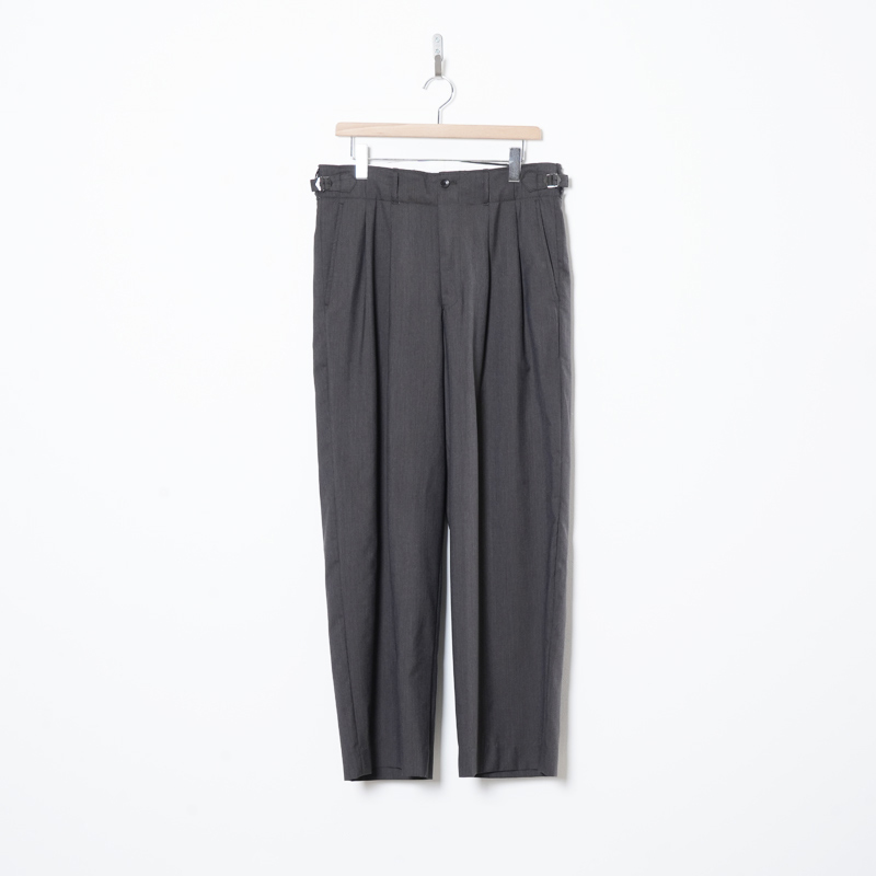 marka(�ޡ���) DOUBLE PLEATED MILITARY TROUSERS
