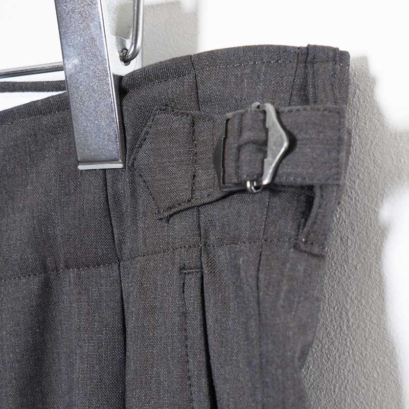 marka(�ޡ���) DOUBLE PLEATED MILITARY TROUSERS