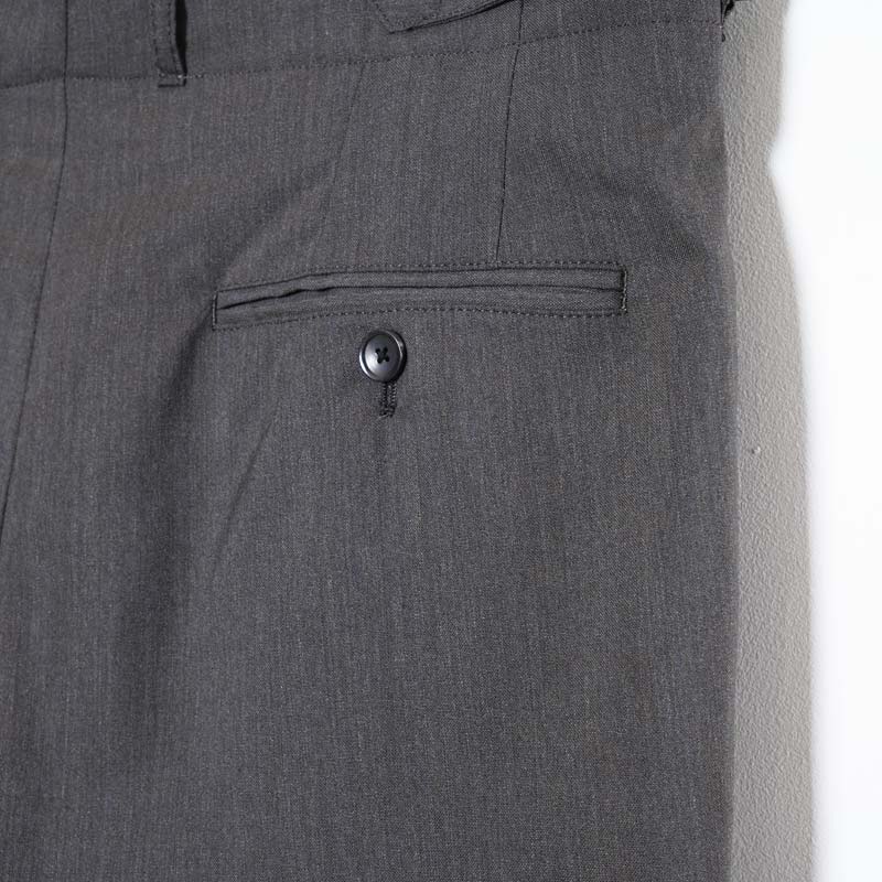 marka(�ޡ���) DOUBLE PLEATED MILITARY TROUSERS