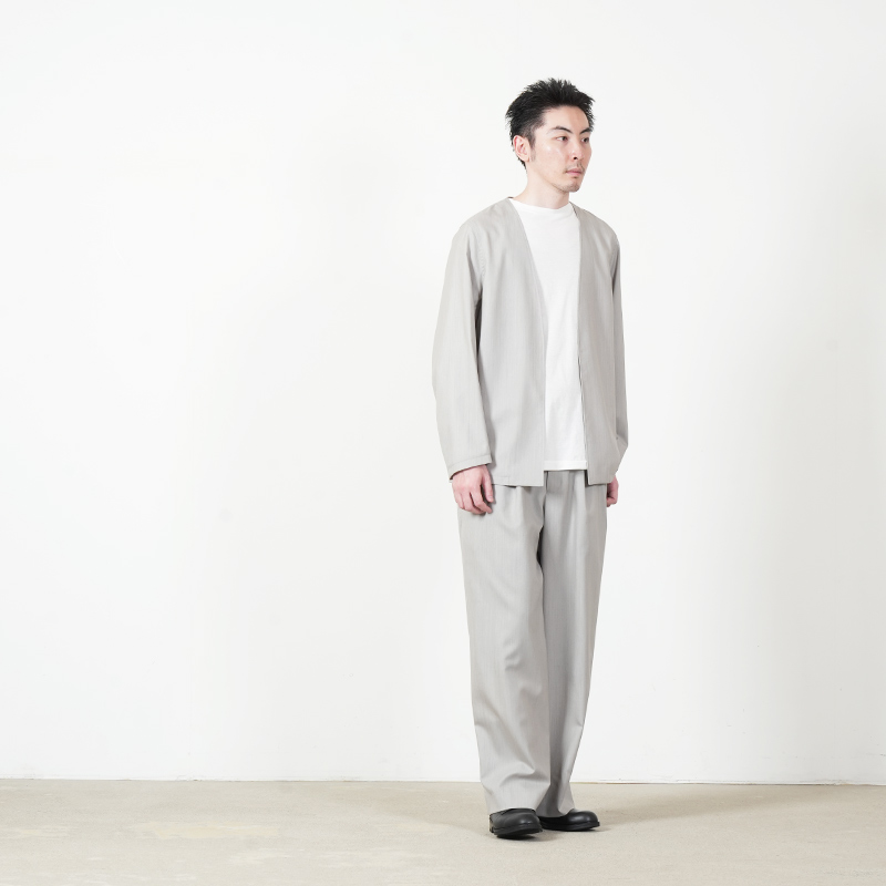 marka(�ޡ���) DOUBLE PLEATED MILITARY TROUSERS