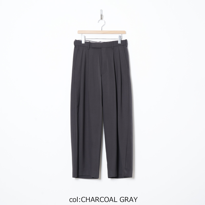 marka(�ޡ���) DOUBLE PLEATED BUGGY TROUSERS