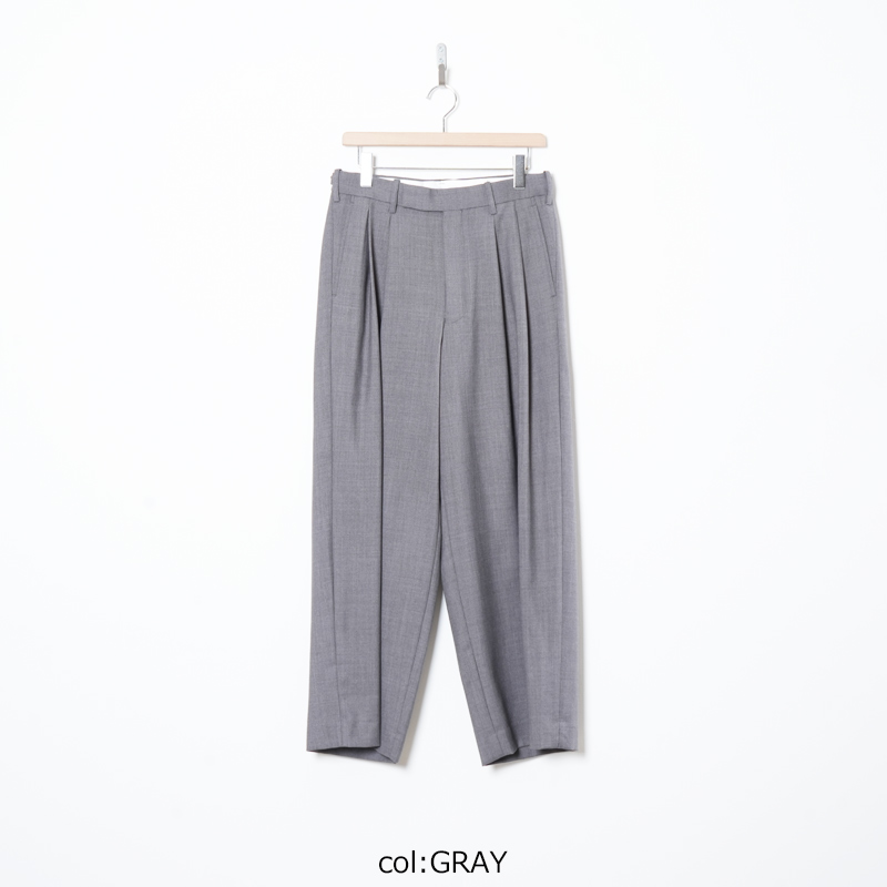 marka(�ޡ���) DOUBLE PLEATED BUGGY TROUSERS