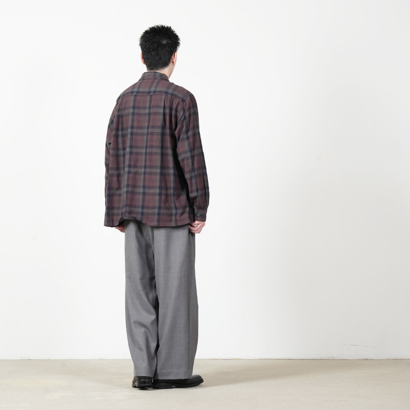 marka(�ޡ���) DOUBLE PLEATED BUGGY TROUSERS