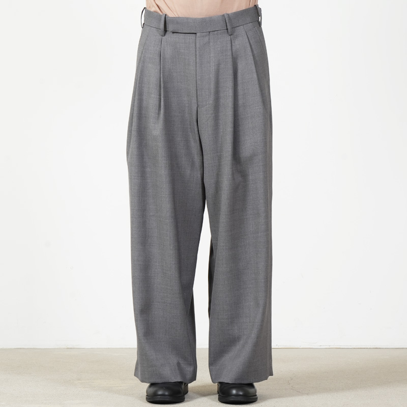 marka(�ޡ���) DOUBLE PLEATED BUGGY TROUSERS