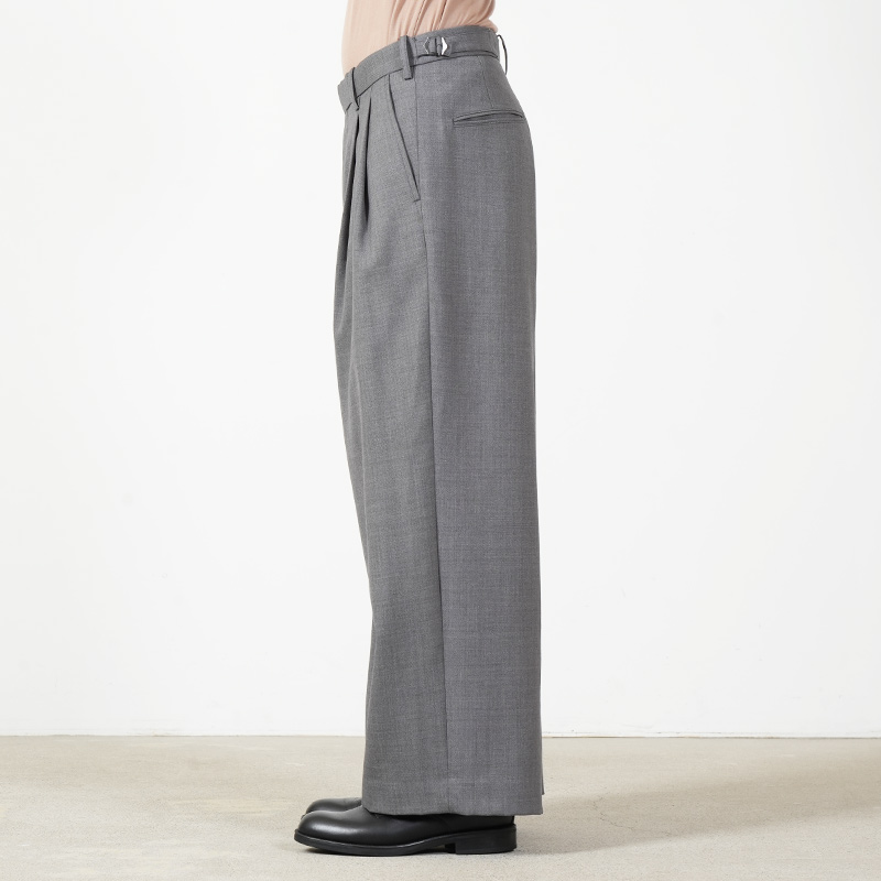 marka(�ޡ���) DOUBLE PLEATED BUGGY TROUSERS