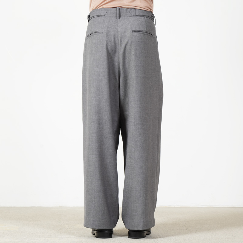 marka(�ޡ���) DOUBLE PLEATED BUGGY TROUSERS