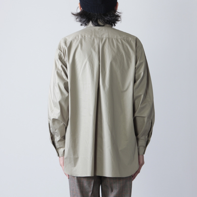 にツルッと】 markaware/マーカウェア21ss COMFORT FIT SHIRT BT0GO