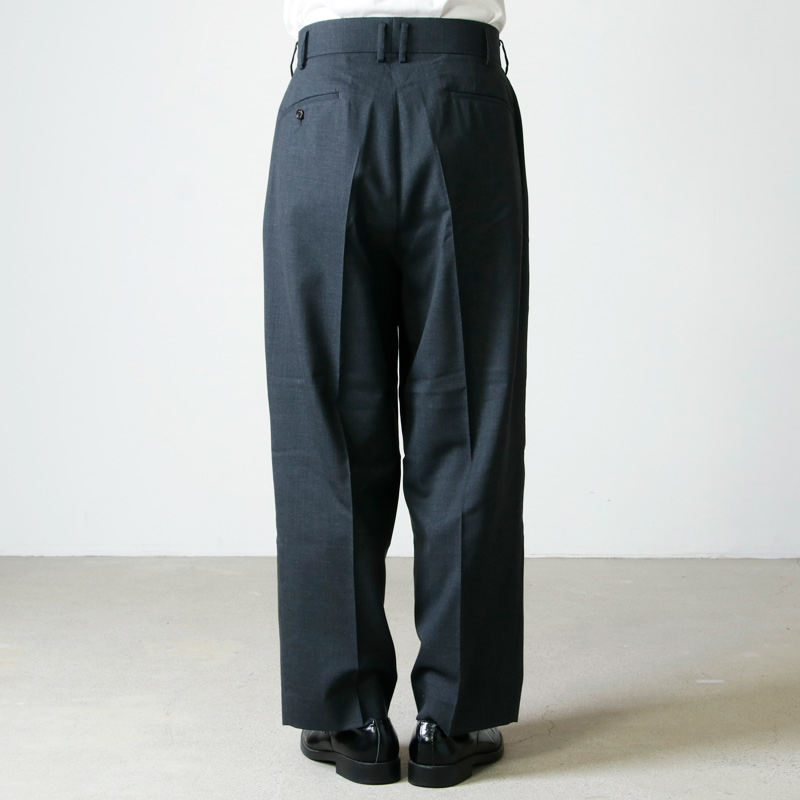 MARKAWARE (マーカウェア) DOUBLE PLEATED TROUSERS / ダブルプリーツ