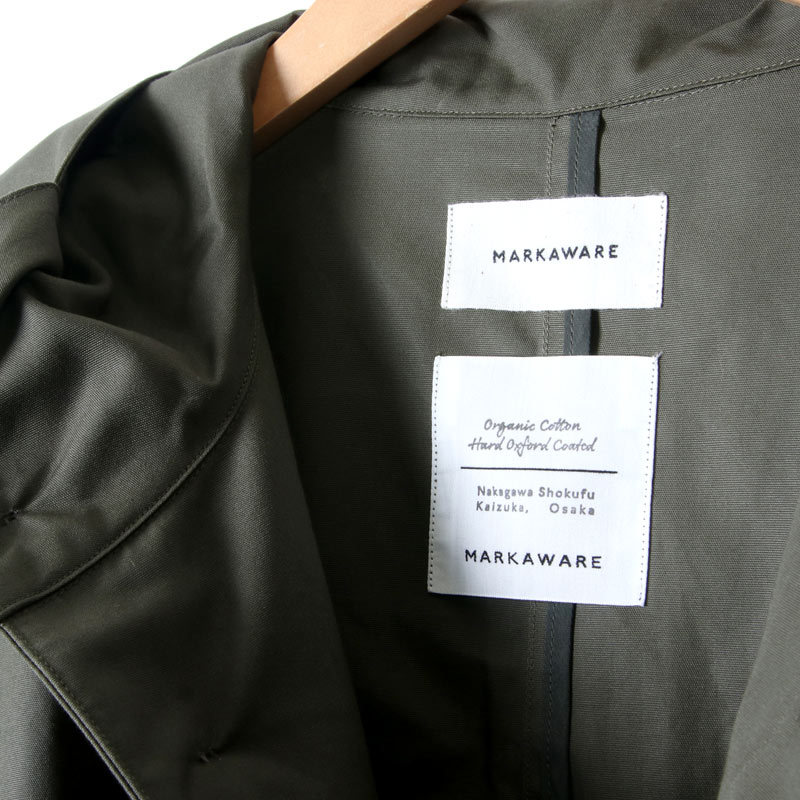 【美品】MARKAWARE テントパーカー 20AW カーキ　オリーブ