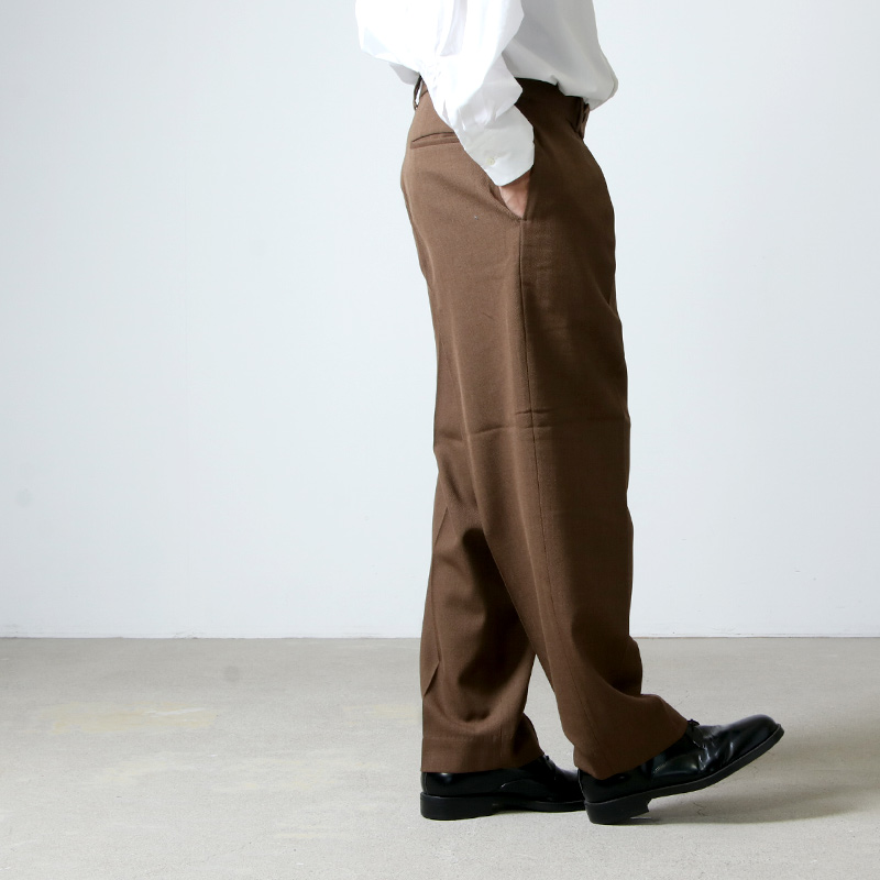 markaware 22ss CLASSIC FIT TROUSERS-