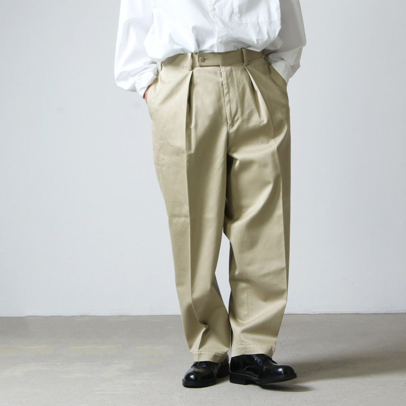 MARKAWARE (マーカウェア) NEW CLASSIC FIT TROUSERS / ニュー