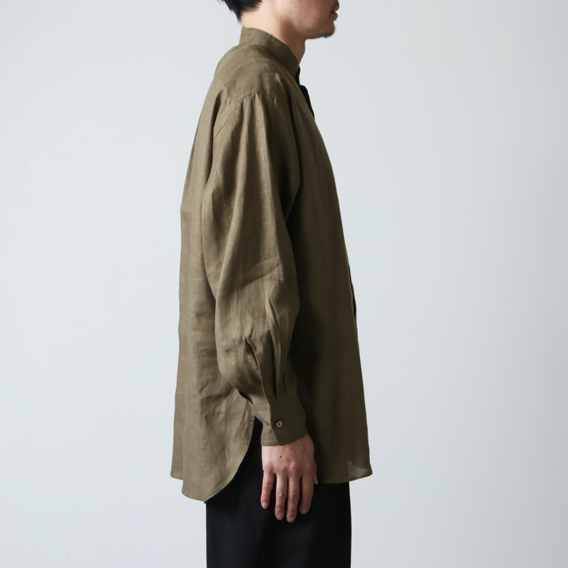 MARKAWARE(ޡ) COMFORT FIT BAND COLLAR SHIRT