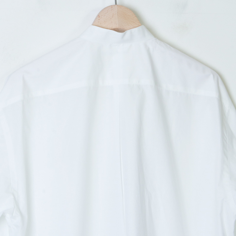 MARKAWARE (マーカウェア) NEW COMFORT FIT BAND COLLAR SHIRT