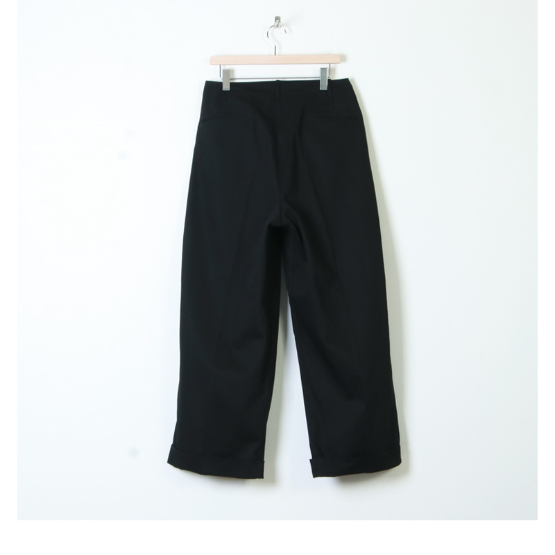 得価超歓迎MARKAWARE 41KHAKI WIDE カラーBLACK パンツ