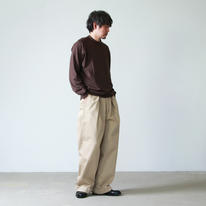 MARKAWARE(ޡ) 41KHAKI WIDE