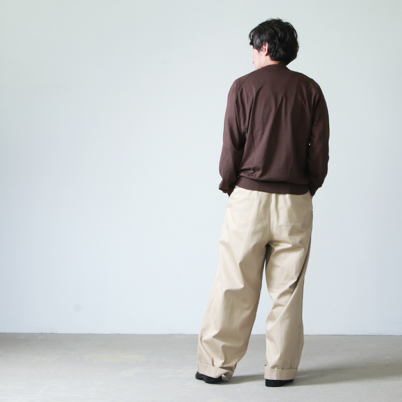 卸売 ワークパンツ/カーゴパンツ MARKAWARE : 41 KHAKI WIDE ワーク