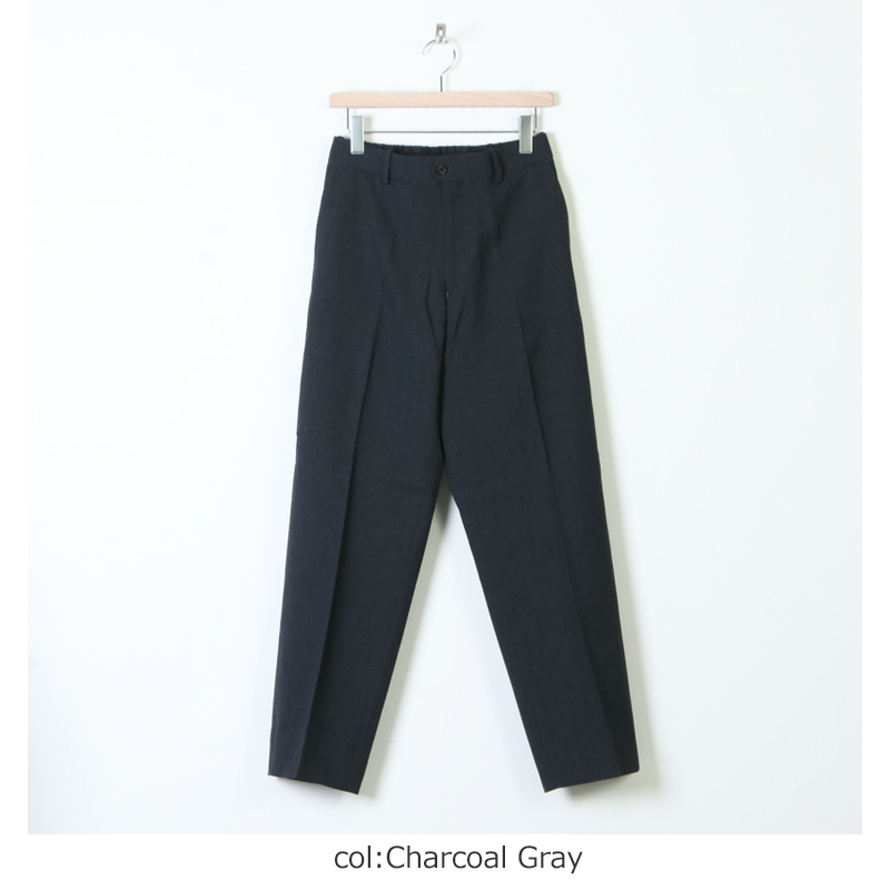 MARKAWARE (マーカウェア) FLAT FRONT TROUSERS / フラットフロント 