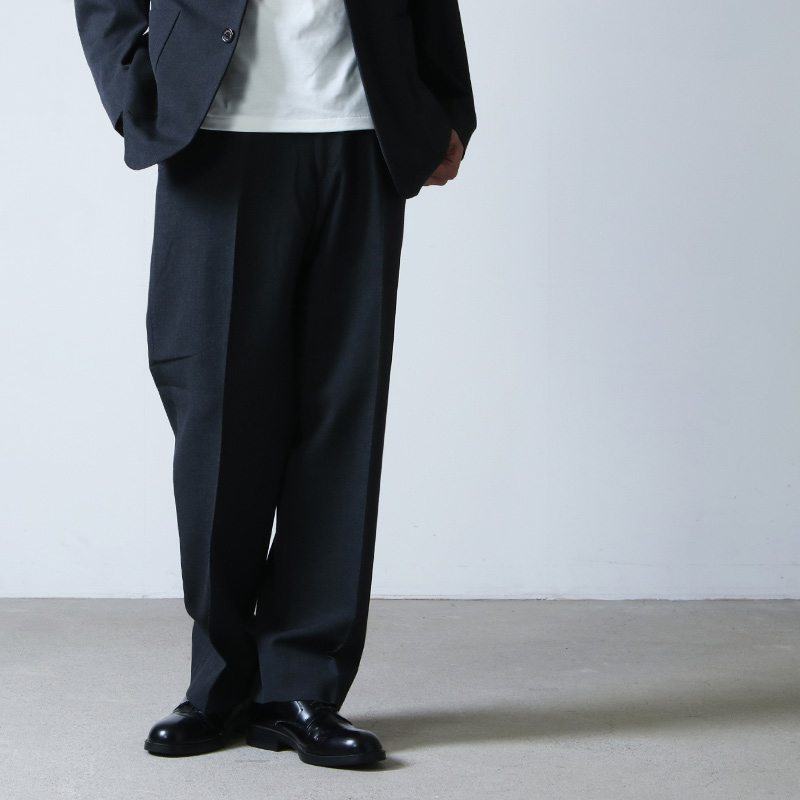 MARKAWARE (マーカウェア) FLAT FRONT TROUSERS / フラットフロント