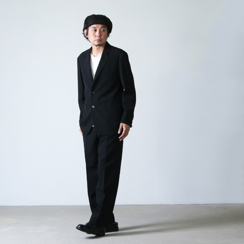 MARKAWARE (マーカウェア) FLAT FRONT TROUSERS / フラットフロント ...