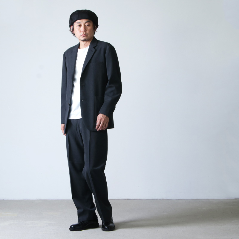 MARKAWARE (マーカウェア) FLAT FRONT TROUSERS / フラットフロント ...